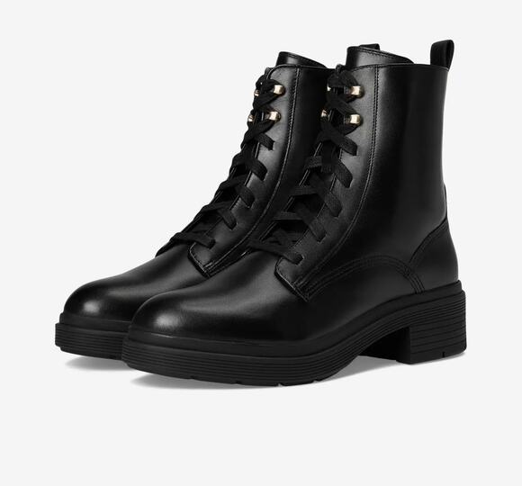 Cole Haan Shoes - New Cole Haan Cherise lace up leather lug boot $300